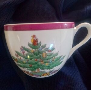 Copeland Spode Vintage Christmas Tree Cup. Numbered